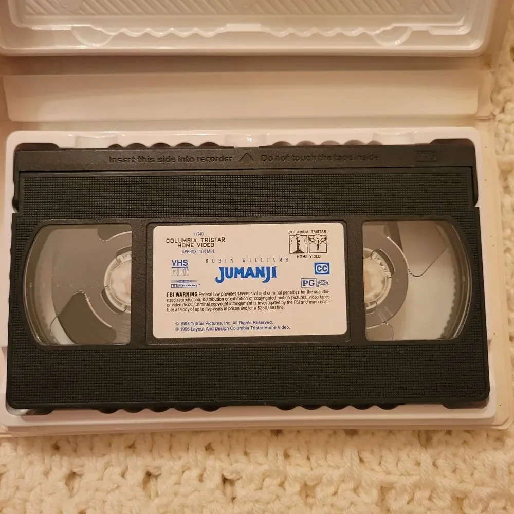 Jumanji VHS Movie - Picture 2 of 5